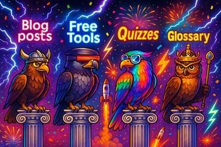 the-4-columns-of-programmatic-seo-with-ai | Profit Swarm .ai The 4 Columns of Programmatic SEO (pseo): Blog posts, Free Tools, Quizzes, Glossary (and how I am making them with AI)